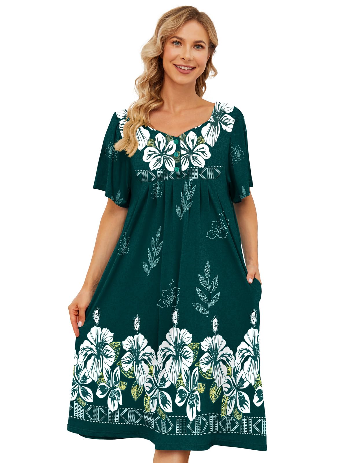 Udforsk House Dresses for Older Women With Pockets