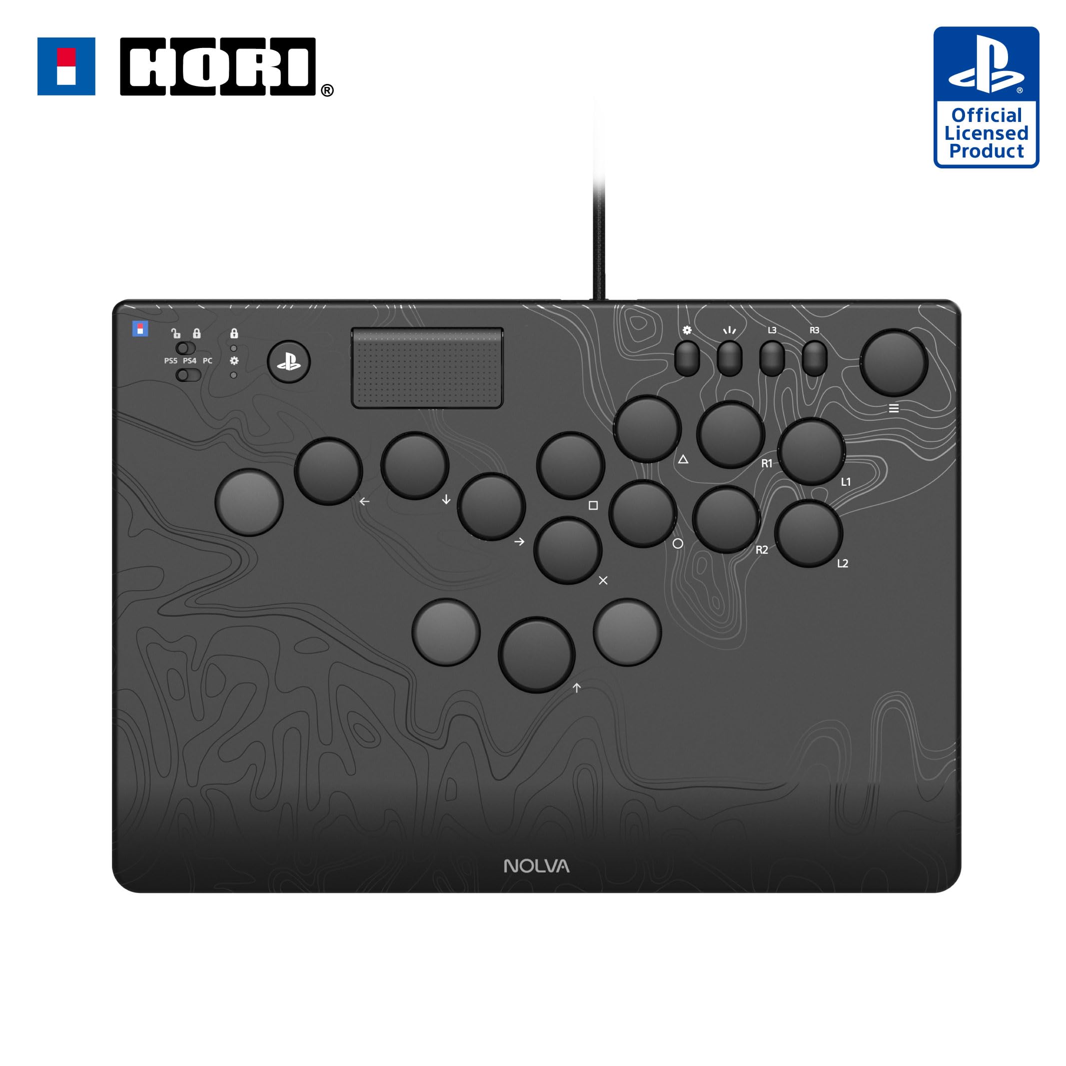HORI SPF-049 NOLVA Mechanical All-Button Arcade Controller for PlayStation 5 Windows PC ホリの商品画像