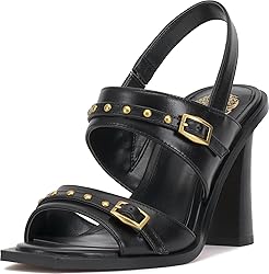 Vince Camuto Women's Ridena Heeled Sandal, Black