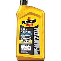 Pennzoil Óleo de motor Ultra Platinum totalmente sintético 0W-40