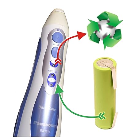 Profi Akkuwechsel/ Akkutausch Zellentauch für Munddusche EW1211 von DentaCare/ Denta Care - andere Modelle auf Anfrage - Akku
