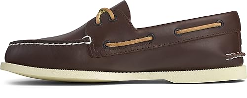 Sperry Men's Authentic Original™ Boat Shoe, Smooth Brown, 6 W
