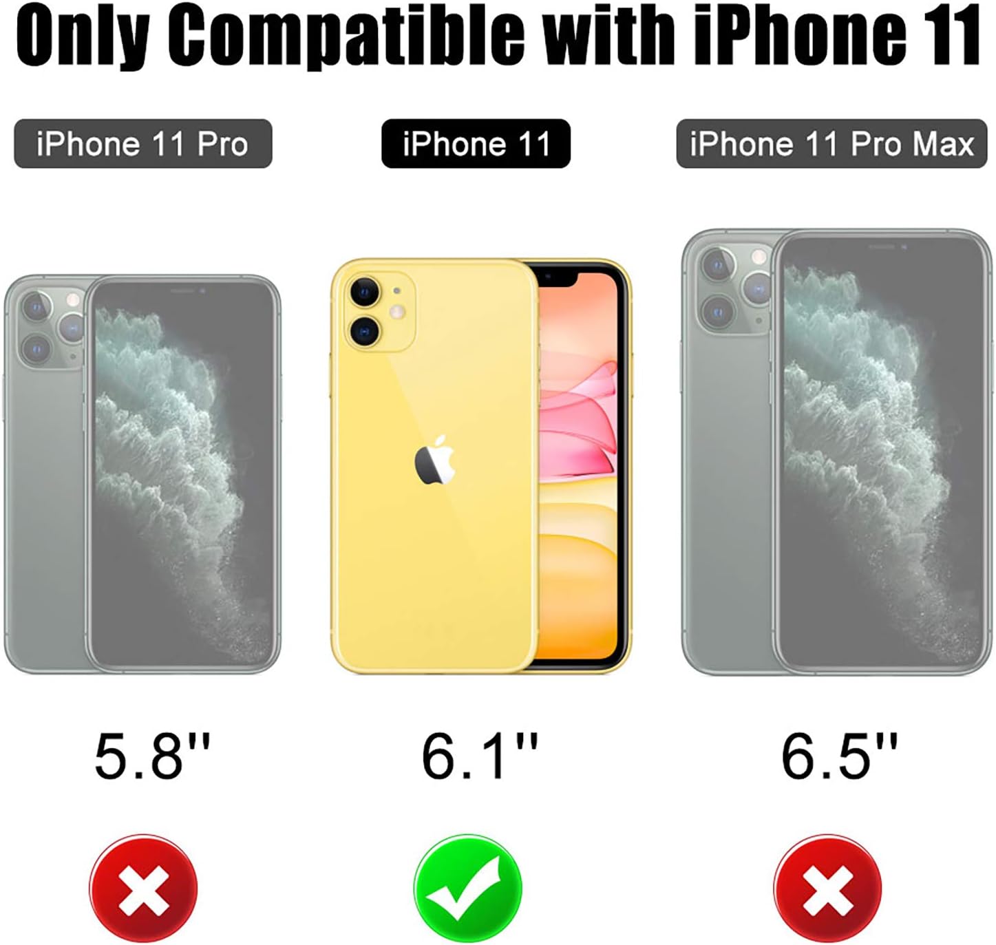 Beeasy iPhone 11 Case Camouflage, Waterproof Shockproof Tough Heavy Duty - Image 3