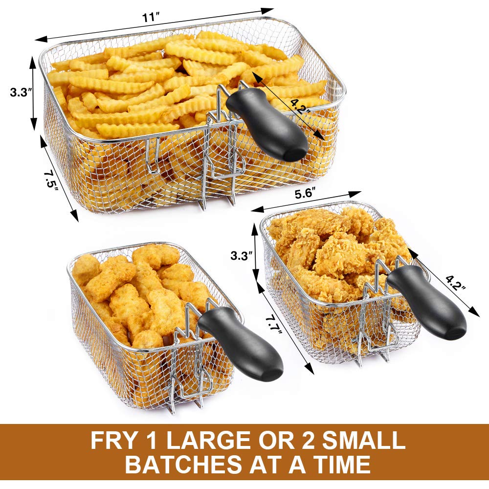 Amazon.com: M Minca 1800-Watt - Cesta triple de acero ...