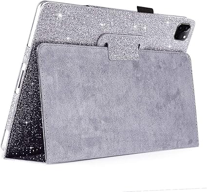 Ipad Air 4 Case 10 9 Inch 2020 Fansong Cover For Ipad Pro 11 Inch 2nd Gen With Stand Function Ultra Thin Magnetic Glitter Sparkle Leather Smart Protective Case For Ipad Air 4th Generation Amazon Co Uk Computers
