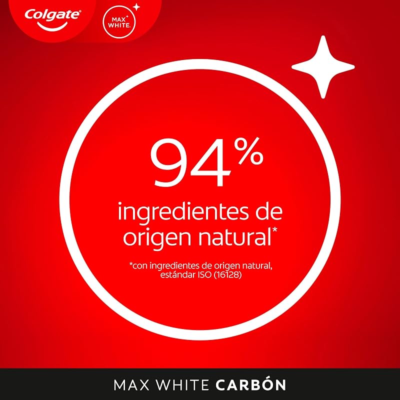 Max White Carbón Pasta de Dientes 4x75ml