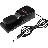 Gator Frameworks Traditional Style Piano Sustain Pedal for Electronic Keyboards, (GFW-KEYSUSTAIN)