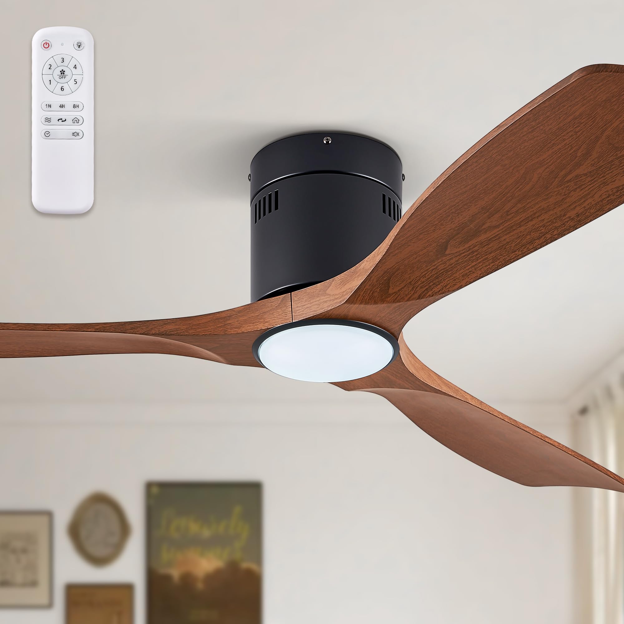 Fanbulous 52" Ceiling Fans with Lights and Remote