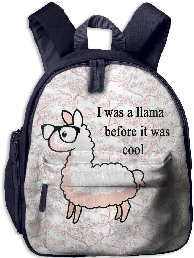 Ojinwangji I was A Llama Before It was CoolChildren's Full-Size Printed Backpack (with Pocket)