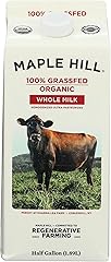 Maple Hill Creamery Organic Whole Milk, 64 fz