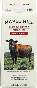Maple Hill Creamery Organic Whole Milk, 59 FZ