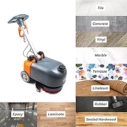 RT15AC 14“ Walk Behind Floor Scrubber Dryer