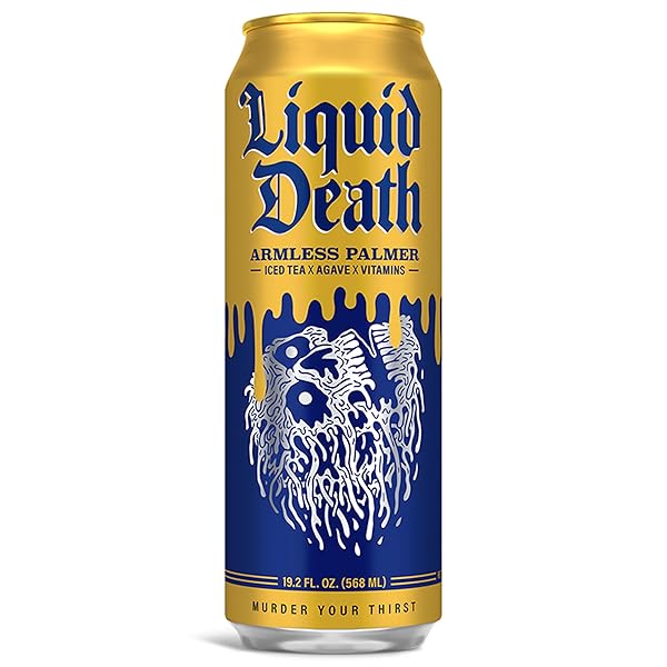 LIQUID DEATH ARMLESS PALMER TEA SINGLE, 19.2 FZ