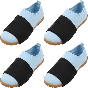KFHENSOMR 2Pairs Shoe Socks Covers for Dance Unisex Dance Shoe Socks Over Sneakers Anti-Slip Ballet Equipment Accessories for