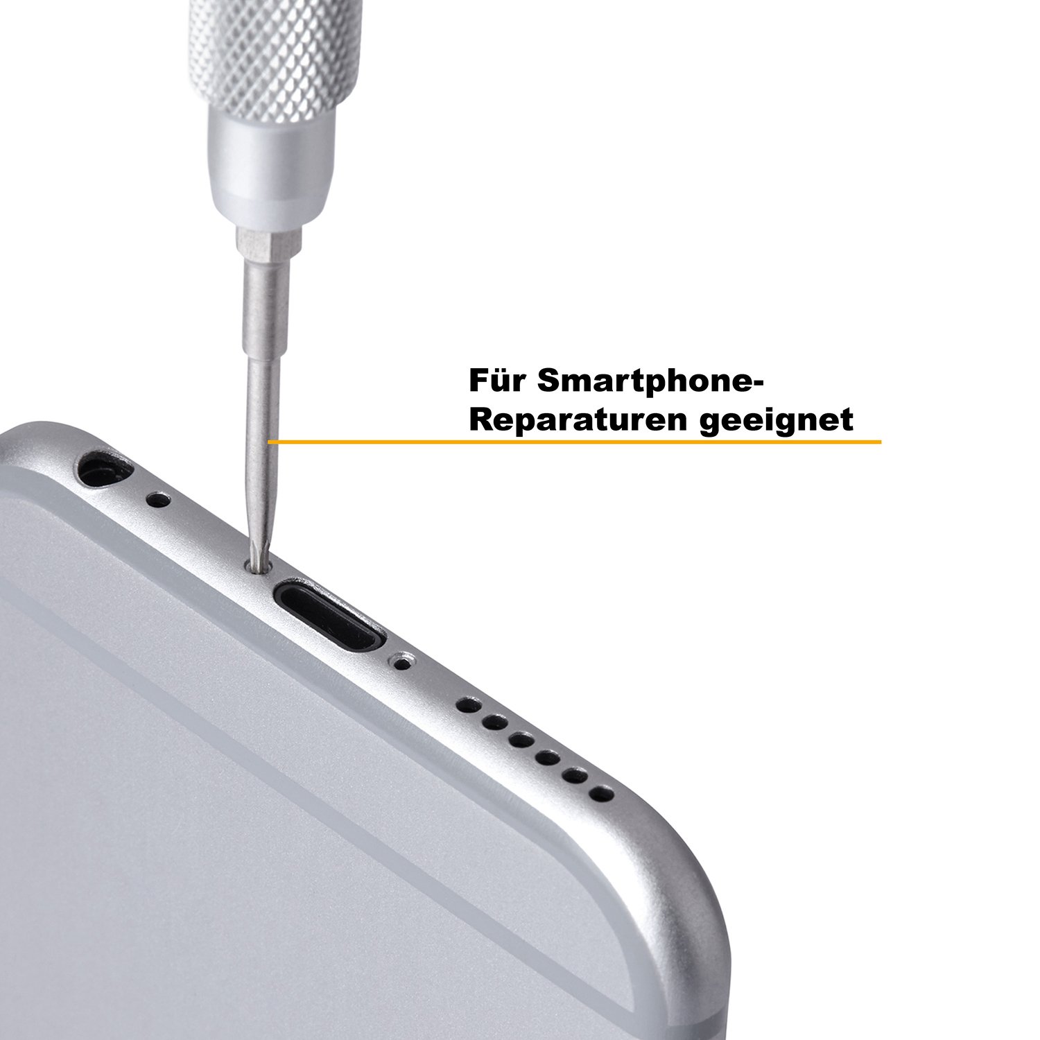 PRETEX Mini Schraubendreher-Set für kleine Schrauben mit 10 Wechsel-Einsätzen, inklusive praktischer Aufbewahrungsbox | 2 Jahre Zufriedenheitsgarantie | Bit-Set, Torque-Set, Kreuzschlitz-Set, Präzisions Mini-Schraubendreher