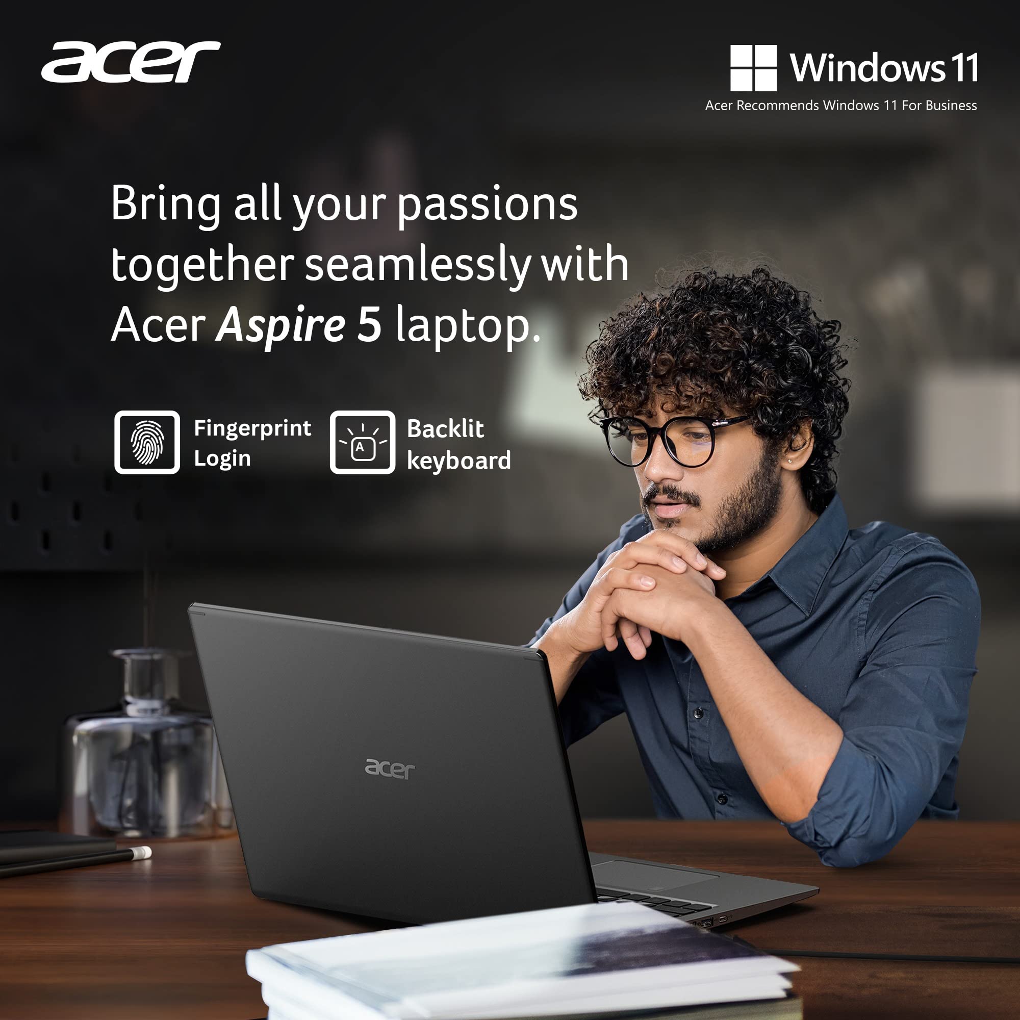 acer 2023 Aspire 5 Slim Laptop, 15.6