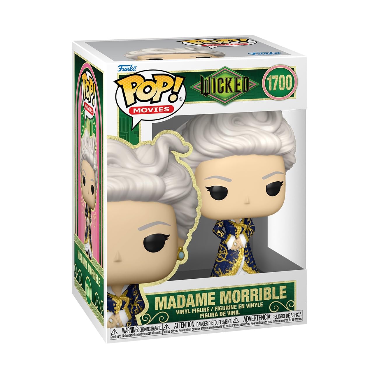 Funko Pop! Movies: Wicked - Madame Morrible - Collectable Vinyl Figure - Gift Idea - Official Merchandise - Toys for Kids & Adults - Movies Fans - Model Figure for Collectors and Display