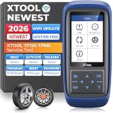 XTOOL TP150 TPMS Programming Tool, 2026 Universal TPMS Relearn Tool | OEM Sensor(315 433Mhz) Relearn, Activation, Reset, Read Clear DTCs, Tire Sensor Programmer for XTOOL TS100