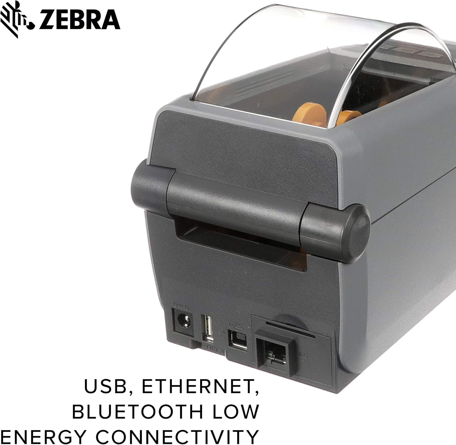 Zebra - ZD410 Direct Thermal Desktop Printer for labels, Receipts, Barcodes, Tags - Print Width of 2 in - USB, Ethernet Connectivity - ZD41022-D01E00EZ : Electronics