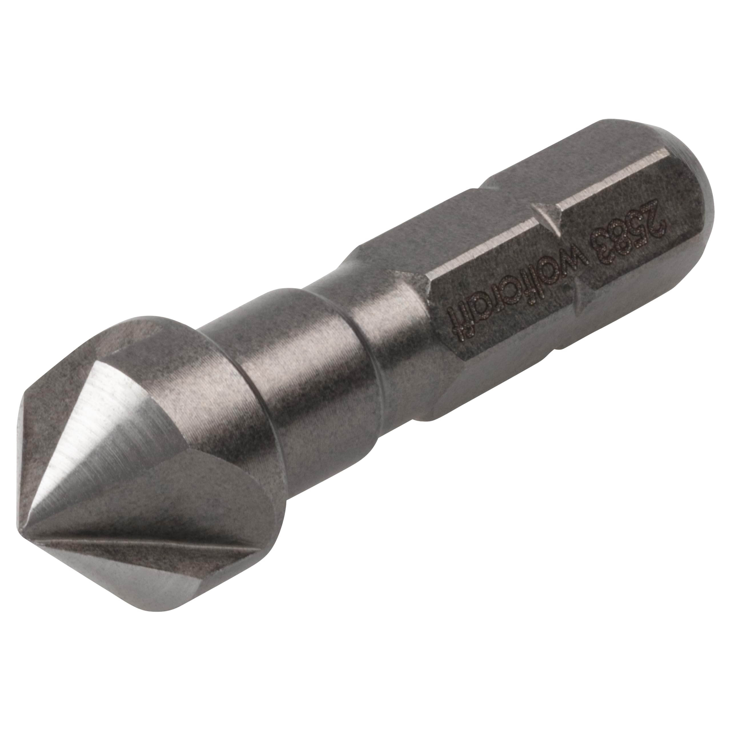 wolfcraft HSS Countersink, Hexagon Shank I 2583000