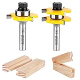 KOWOOD Tongue and Groove Set of 2 Pieces 1/2 Inch