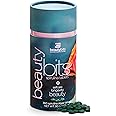 BEAUTYbits - Organic Spirulina Tablets - Algae Superfood - Collagen, Protein, Chlorophyll - Hair, Nails, & Skin Care - Vegan, Keto, Gluten Free - Self Care - Skincare Beauty Gifts - 360 Tablet Can