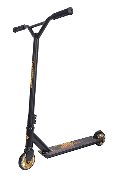 Schildkröt Stunt Scooter Untwist, verschiedene Designs wählbar, wertiger Stuntscooter mit Alu-Felge, 100 mm PU Räder, für tol