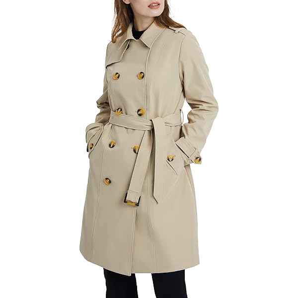 【louren】volume flare trench coat Amazon.com: BGSD Women Nicole Waterproof Hooded Fit & Flare Trench