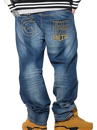 Amazon Eckounltd エコーアンリミテッド ジーパン メンズ 太め