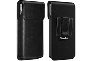 Stronden Magnetic Closure Holster for Google Pixel 10 Pro XL, Pixel 9 Pro XL - Premium Leather Vertical Pouch (Fits Armor/Bat