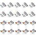 MUYI 10 Kit 2 Pin Way DT04-2P DT06-2S Waterproof Connector 13 Amps Continuous 14-18 AWG DT Series Connector