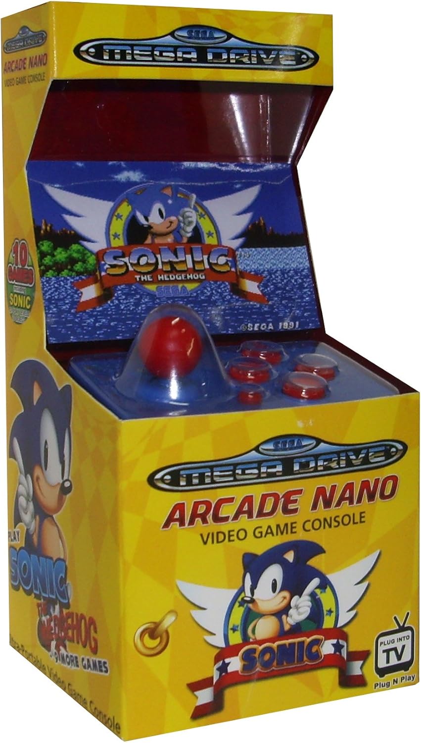 Sega Arcade Nano Sonic the Hedgehog Amazon.co.uk PC & Video Games