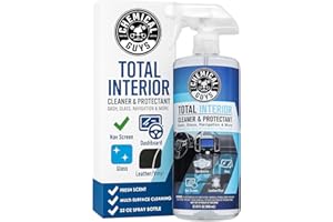 Chemical Guys Total Interior Cleaner & Protectant – Chemical Guys Interior Cleaner, Cleans & Protects Leather, Vinyl, Plastic, Rubber, Glass with a Streak-Free Finish — Cars, Trucks, SUVs, RVs, 32 oz