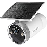 Tapo MagCam 4K Outdoor Wireless Security Camera, Integrated Solar, C465 | Battery Powered, Magnetic Mount, Person/Vehicle Detection, 24/7 Capture, Subscription-Free Local Storage or Optional Cloud