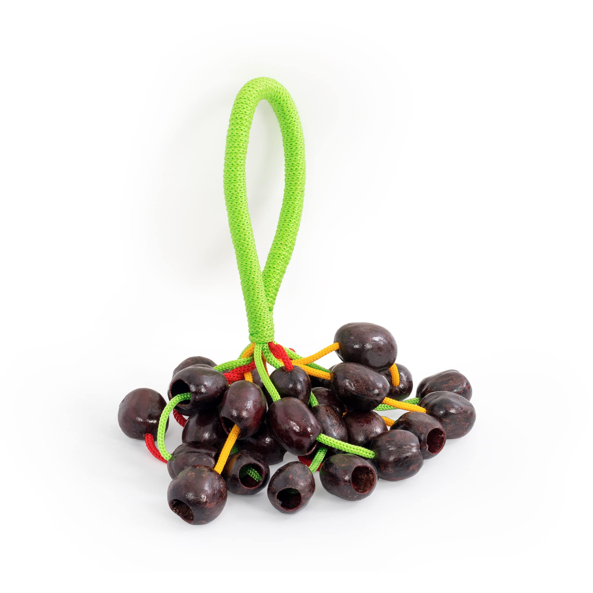 Rubber seed cluster shaker