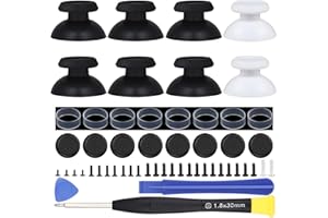 Ikpek 8 Pack Replacement Thumbsticks for DualSense PS5 Controller, Custom Analog Thumb Stick Joystick Grip Replacement for Pl
