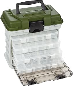 Zite Fishing Maletín de Pesca con 4 Cajas para Aparejos - Tackle Box for Spinning and More