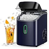 Nugget Ice Maker Countertop, Pebble Ice Maker with