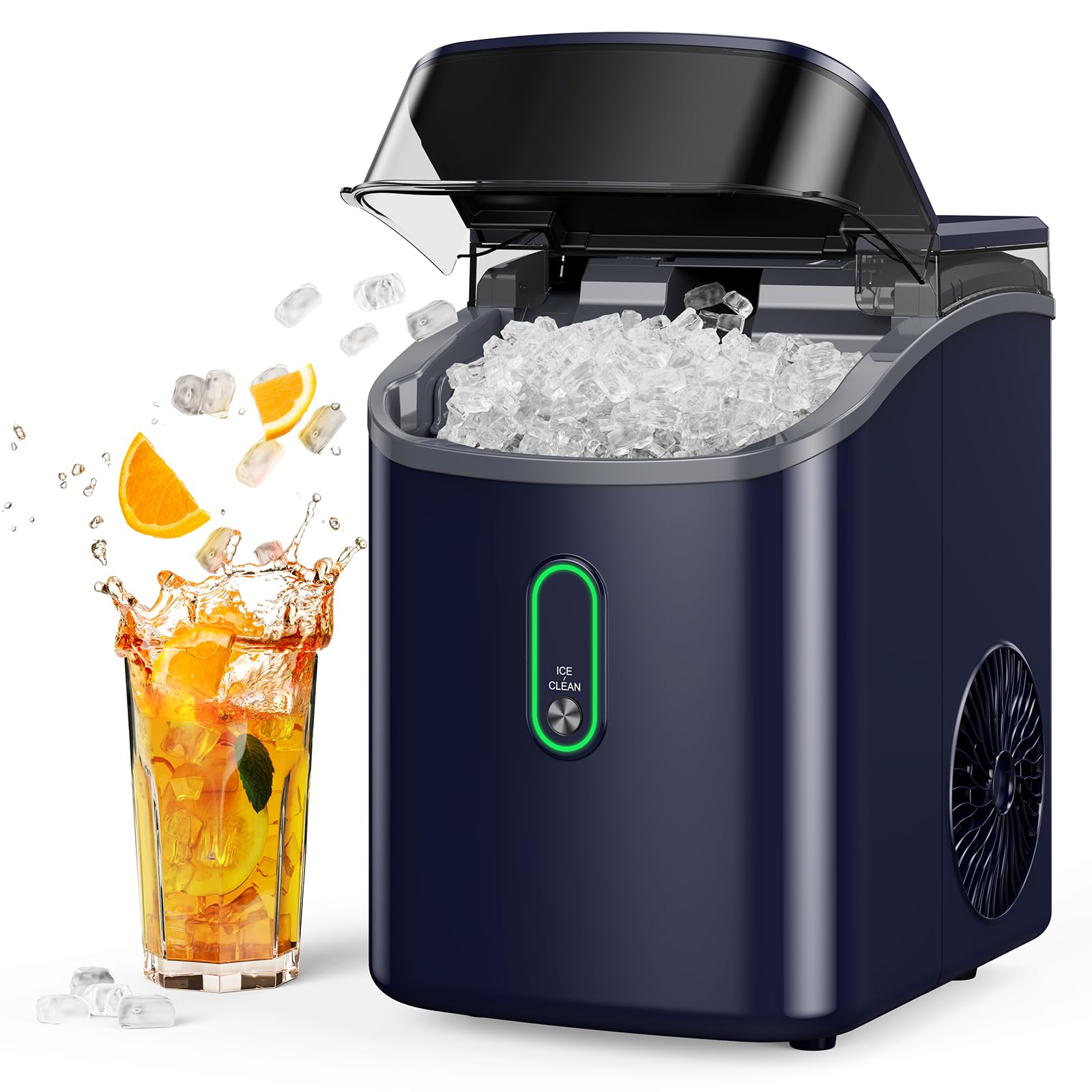 Nugget Ice Maker Countertop, Pebble Ice Maker with
