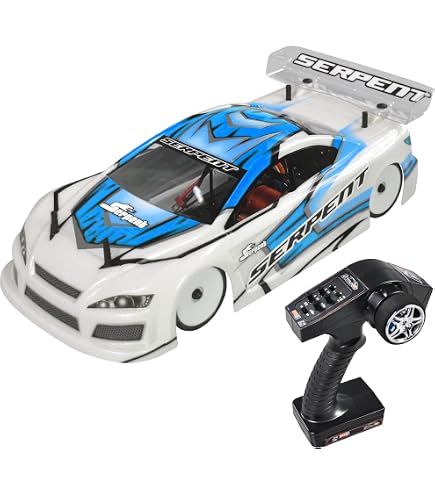 Serpent 1/10 RC Touring Car RTR, 4WD Fast Electric RC Car with
