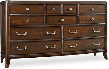 Amazon Com Hooker Furniture Palisade 11 Drawer Dresser In Walnut