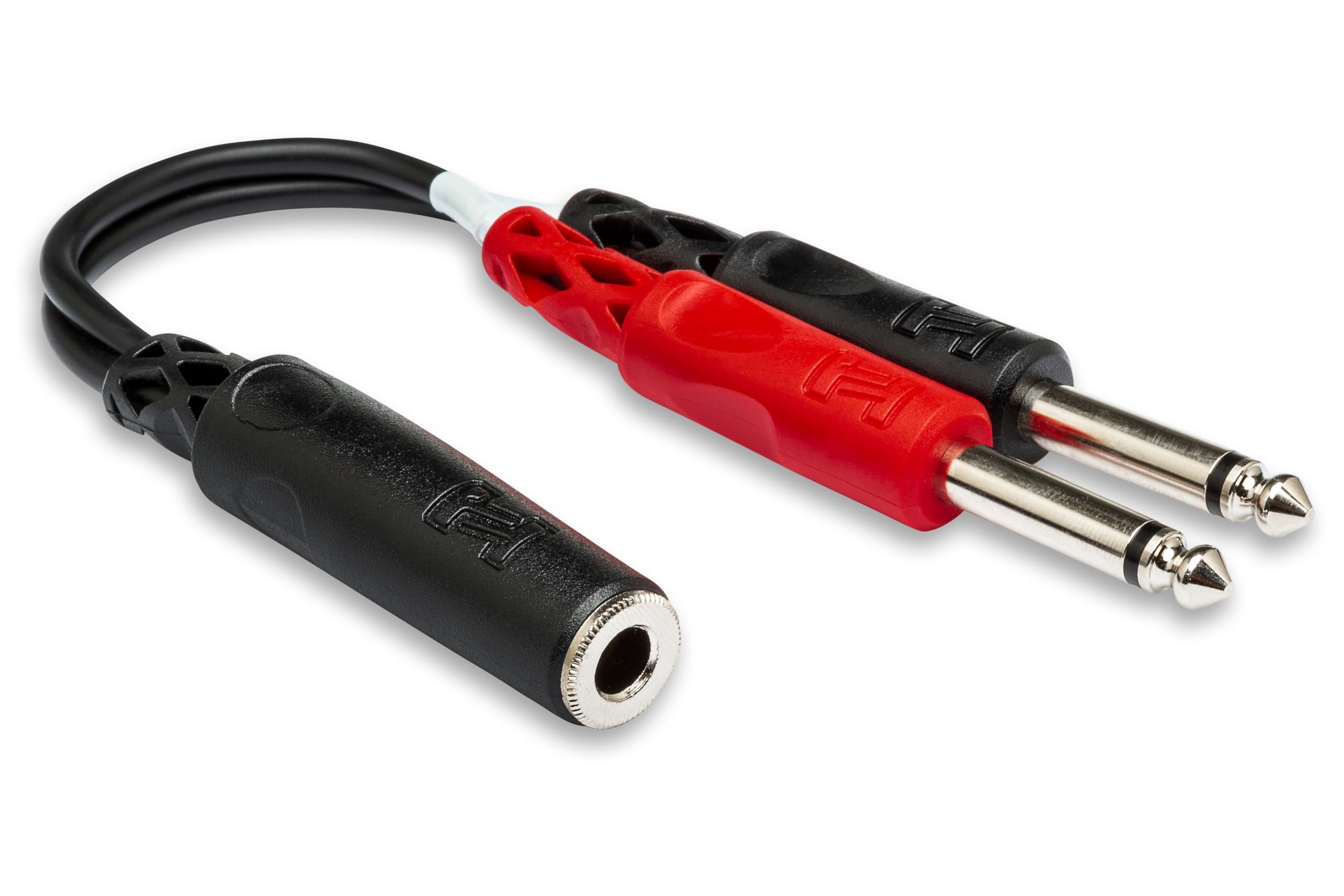 HosaTech YPP-136 1/4 inch TRSF to Dual 1/4 inch TS Stereo Breakout Cable โ image 1