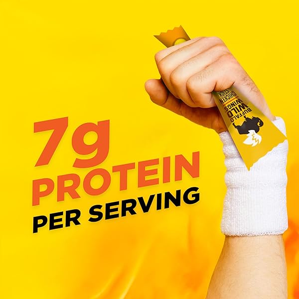 SLIM JIM CHICKEN STICKS, BUFFALO WILD WINGS BUFFALO STYLE, 7G PROTEIN PER SERVING, SNACK SIZE, 0.28 OZ. (14 COUNT)