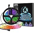 SUPERNIGHT 5050 RGBW LED Strip Lights-16.4ft 300 LEDs, Color Changing LED Lights for Valentine, Wedding Sparklers, Christmas Lights, Indoor Decoration
