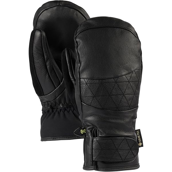 Amazon.com : Burton Mens Gondy Gore-Tex Leather Mitten, True Black