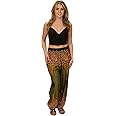 Happy Trunks Harem Pants for Women/Women’s Yoga Pants with Pockets (S-XXL) Hippie Clothes/Boho Clothes for Women/Beach Lounge