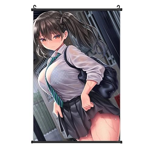 Anime Poster Bra See Through Seifuku Skirt Lift Wet Clothes Wall Fabric  Scroll Poster Art Prints 18r Posters for Perfect Fans Home Wall Decoration  in Saudi Arabia | Whizz Posters & Prints