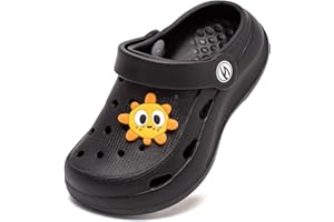 WOUEOI Boys Girls Garden Shoes toddler Cartoon Slides Sandals kids Clogs