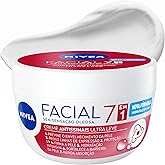 NIVEA Creme Facial Antissinais Ultraleve 7 em 1 100g, Previne Envelhecimento, Reduz Linhas Finas, Hidratação 48h, Antioxidant