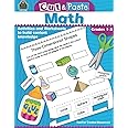 Amazon.com: Cut & Paste Math: Grades 1-3 (Cut and Paste): 9780743937085 ...
